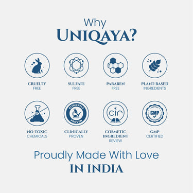 Uniqaya Hydra Sunscreen SPF 60 PA++++ | Hyaluronic Acid & Niacinamide Sunscreen For All Skin Types | Hydrating Sunscreen For Oily Skin With Bluelight Protection Lightweight (50gm)